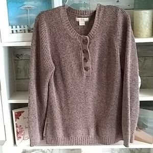 Natural reflections sweater size l